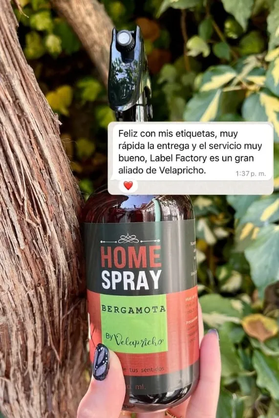 Reseña de Velapricho, home spray